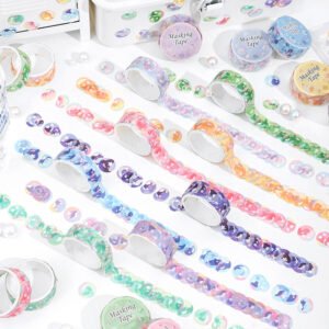 Colorful Bubble Washi Stickers