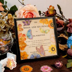 Colorful Flower Hot Stamping Plant Clear Transparent Sticker Pack colorful flower hot stamping plant pet sticker pack b4