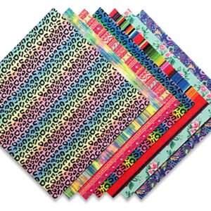 Colorful Pattern Frosted Glitter Paper colorful pattern frosted glitter paper b