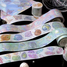 Colorful Realm Series Holographic Washi Tape