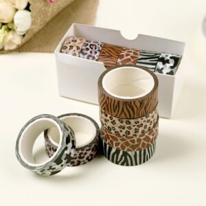 Cool Animal Print Pattern Washi Tape Set cool animal print pattern washi tape set a