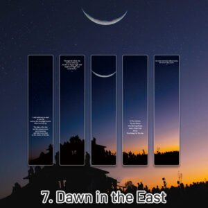 Cosmic Roaming Frosted Landscape Vinyl Bookmark cosmic roaming frosted landscape pvc bookmark sku 7