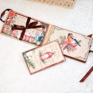 cozy christmas junk journal and add ons booklet folio craft kit cozy christmas junk journal and add ons booklet folio craft kit 009