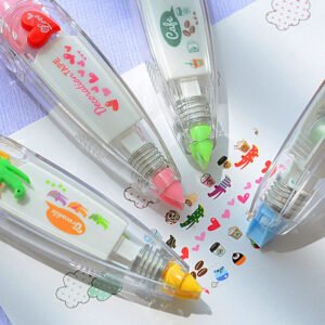 Creative Cartoon Decorative Tape Pen