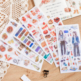 Creative Character Plant Washi Sticker