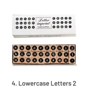 Creative Cute Alphabet Number Wooden Rubber Stamp Set creative cute alphabet number wooden rubber stamp set sku 4