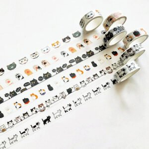 Creative Cute Cat Decorative Washi Tape