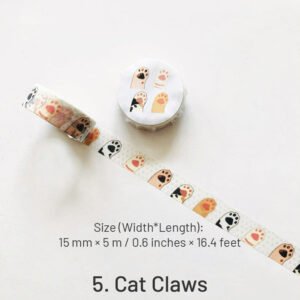 Creative Cute Cat Decorative Washi Tape creative cute cat decorative washi tape sku 5