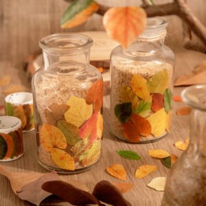 creative fallen leaves decorative washi tape sticker b2