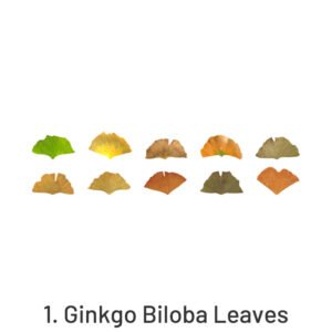 creative fallen leaves decorative washi tape sticker sku 1