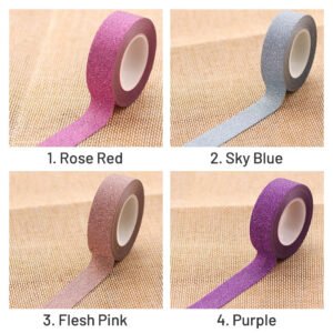 Creative Glitter Washi Tape creative glitter washi tape sku 1