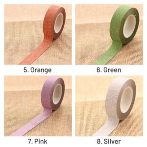 Creative Glitter Washi Tape creative glitter washi tape sku 2