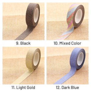 Creative Glitter Washi Tape creative glitter washi tape sku 3