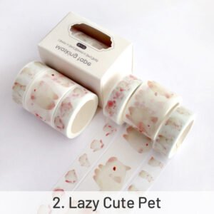Creative Sakura Oil Painting Starry Sky Boxed Washi Tape Set creative sakura oil painting starry sky boxed washi tape set sku 2