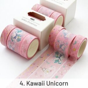 Creative Sakura Oil Painting Starry Sky Boxed Washi Tape Set creative sakura oil painting starry sky boxed washi tape set sku 4