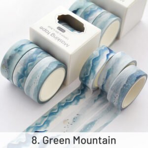 Creative Sakura Oil Painting Starry Sky Boxed Washi Tape Set creative sakura oil painting starry sky boxed washi tape set sku 7