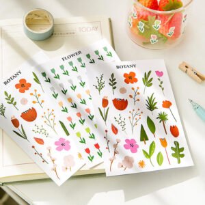 creative simple basic shape diy decorative sticker b5