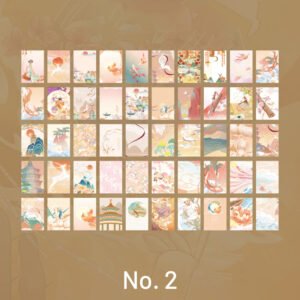 creative traditional chinese style beauties washi sticker book sku 2