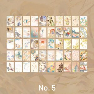 creative traditional chinese style beauties washi sticker book sku 5