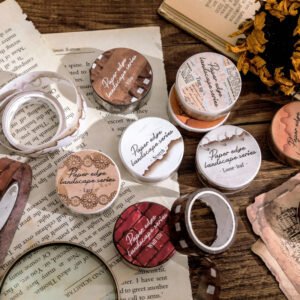 Creative Vintage English Burnt Border Washi Tape creative vintage english burnt border washi tape a