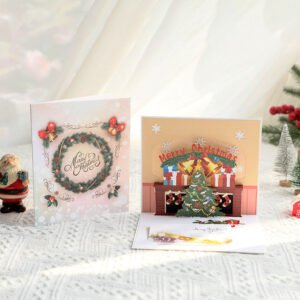 Cute 3D Christmas Tree Greeting Card
