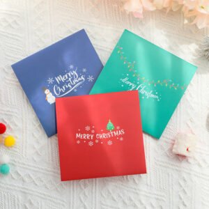 cute 3d merry christmas greeting card sku 3