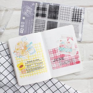 Cute Bowknot Plant Clear Silicone Stamps cute bowknot plant silicone stamps b2