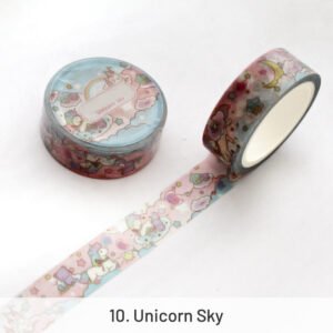 Cute Bunny Star Cloud Washi Tape cute bunny star cloud washi tape sku 10