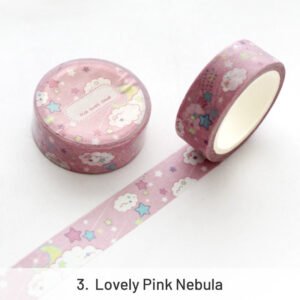 Cute Bunny Star Cloud Washi Tape cute bunny star cloud washi tape sku 3