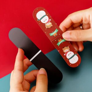 Cute Cartoon Christmas Magnetic Bookmarks cute cartoon christmas magnetic bookmarks c2