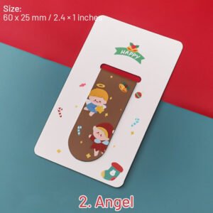 Cute Cartoon Christmas Magnetic Bookmarks cute cartoon christmas magnetic bookmarks sku 2