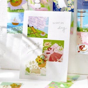 Cute Cartoon Illustration Clear Transparent Long Strip Sticker cute cartoon illustration pet long strip sticker b3