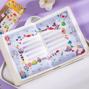 cute cartoon pet rabbit bear sticker b2