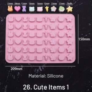cute cartoon silicone wax seal mold sku 26