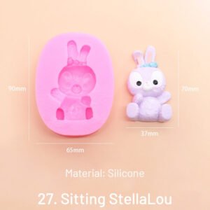 cute cartoon silicone wax seal mold sku 27