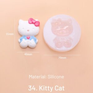 cute cartoon silicone wax seal mold sku 34