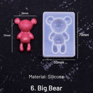 cute cartoon silicone wax seal mold sku 6