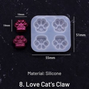 cute cartoon silicone wax seal mold sku 8