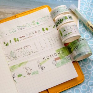 Cute Cartoon Washi Tape Note Paper Sticker Stationery Set cute cartoon washi tape note paper sticker stationery set c