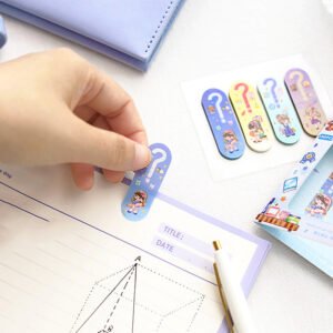 cute cartoon waterproof tearable note stickers b3