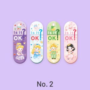 cute cartoon waterproof tearable note stickers sku 1