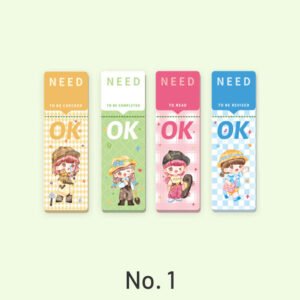 cute cartoon waterproof tearable note stickers sku 3