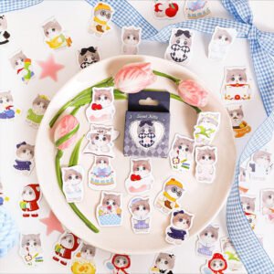Cute Cat Die-Cut Stickers