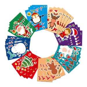 Cute Christmas Dress-Up DIY Decoration Sticker