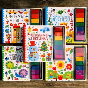 Cute Fingerprint Activities DIY Painting Book