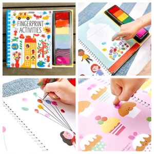 Cute Fingerprint Activities DIY Painting Book cute fingerprint activities diy painting book b2