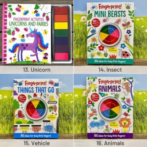 Cute Fingerprint Activities DIY Painting Book cute fingerprint activities diy painting booksku 5