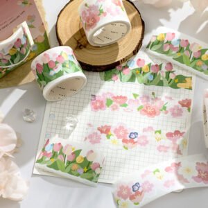 Cute Floral Decorative Border Washi Tape cute floral decorative border washi tape b