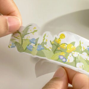 Cute Floral Decorative Border Washi Tape cute floral decorative border washi tape b5