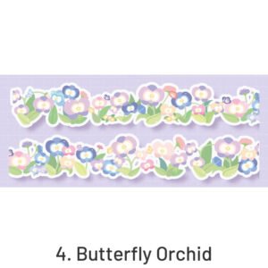 Cute Floral Decorative Border Washi Tape cute floral decorative border washi tape sku 4